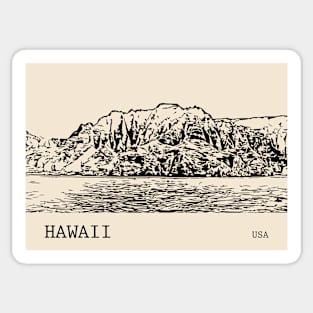 Hawaii USA Sticker